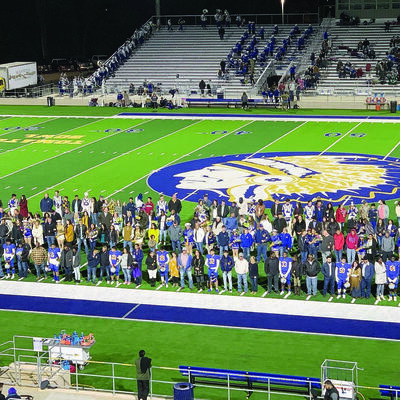 Courtesy Photo Jacksonville High School holds Senior Night during Friday’s game against Lindale.