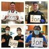 Courtesy photo
Workers at UT Health East Texas-Jacksonville shared this message on the hospital’s Facebook page recently, “Thank you for staying home, so that we can stay here, helping our community members and our patients.”