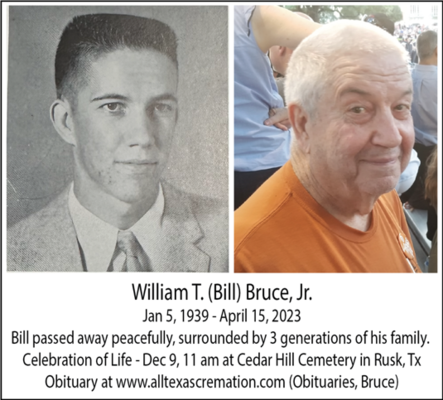 William (Bill) Thomas Bruce, Jr.