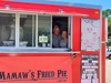 Dwayne King and granddaughter Ava at Mamaw's Fried Pie Express, which is open every Thursday and Friday at different locations in Rusk, while Mamaw’s Fried Pie Shoppe at 121 S. Henderson St. in Rusk is open Monday through Wednesday. Hours and locations are posted at the beginning of each week at “Mamaw’s Fried Pies” on Facebook.  

Jo Anne Embleton/Cherokeean Herald