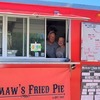 Dwayne King and granddaughter Ava at Mamaw's Fried Pie Express, which is open every Thursday and Friday at different locations in Rusk, while Mamaw’s Fried Pie Shoppe at 121 S. Henderson St. in Rusk is open Monday through Wednesday. Hours and locations are posted at the beginning of each week at “Mamaw’s Fried Pies” on Facebook.  

Jo Anne Embleton/Cherokeean Herald