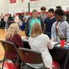 Rusk High School students participating in a Nov. 17 high school career fair event look over the display at the Cherokee County Electric Co-op booth, intrigued by some of the equipment

John Hawkins/Cherokeean Herald